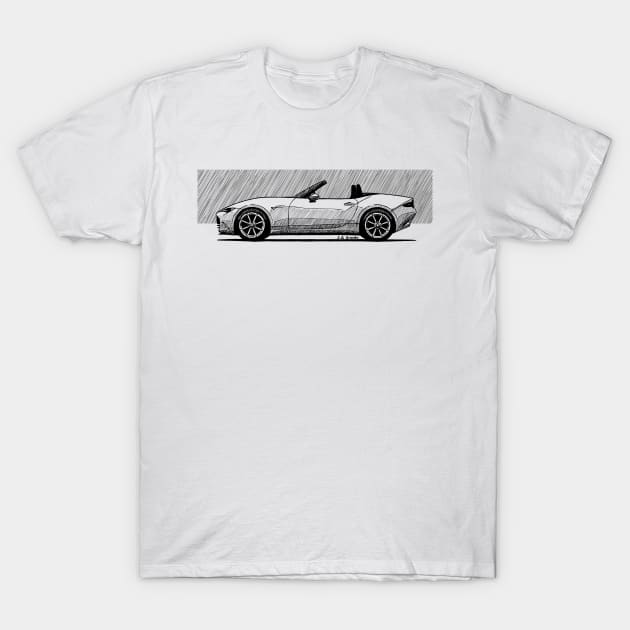 Japanese roadster T-Shirt by jaagdesign